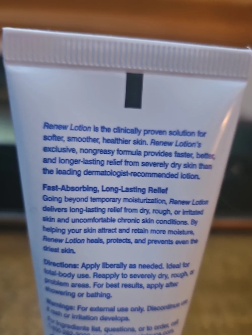 Renew Intensive Skin Therapy Moisturizing Lotion for Kids - White & Blue